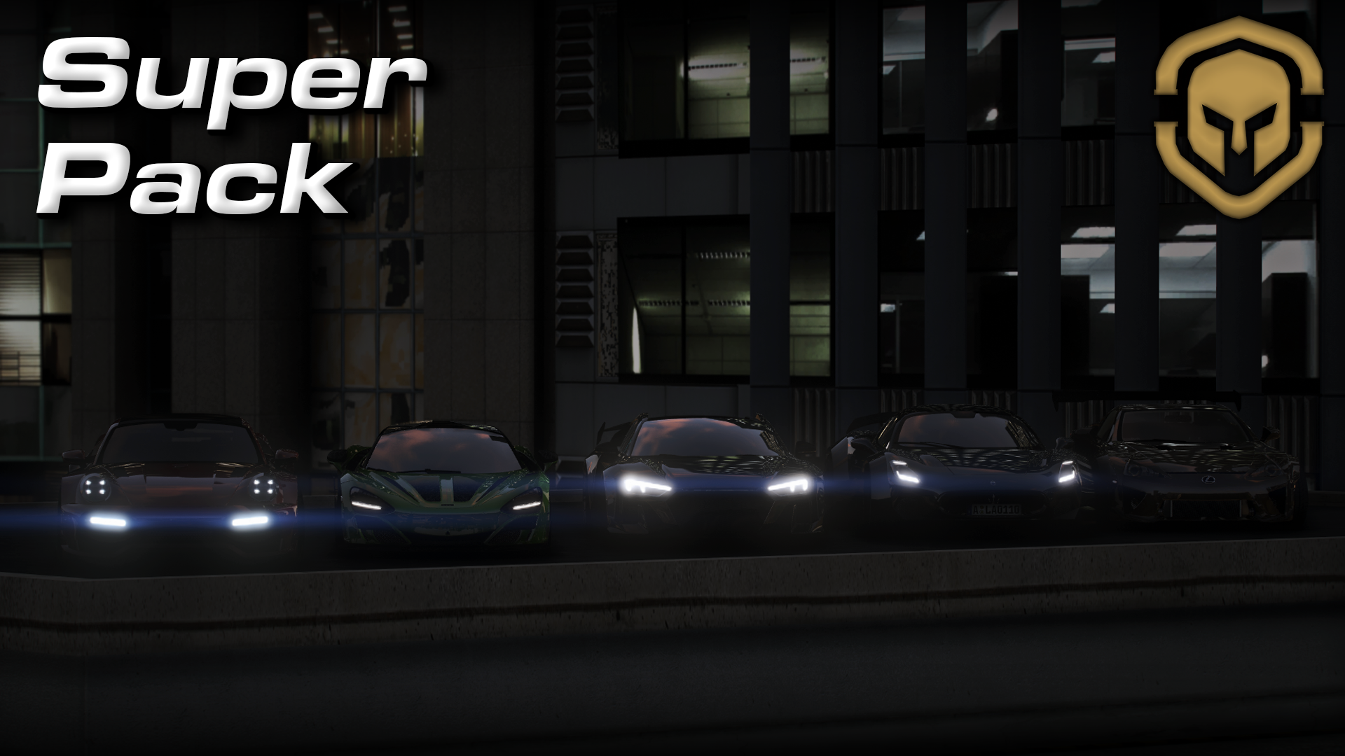 Supercar Pack product banner