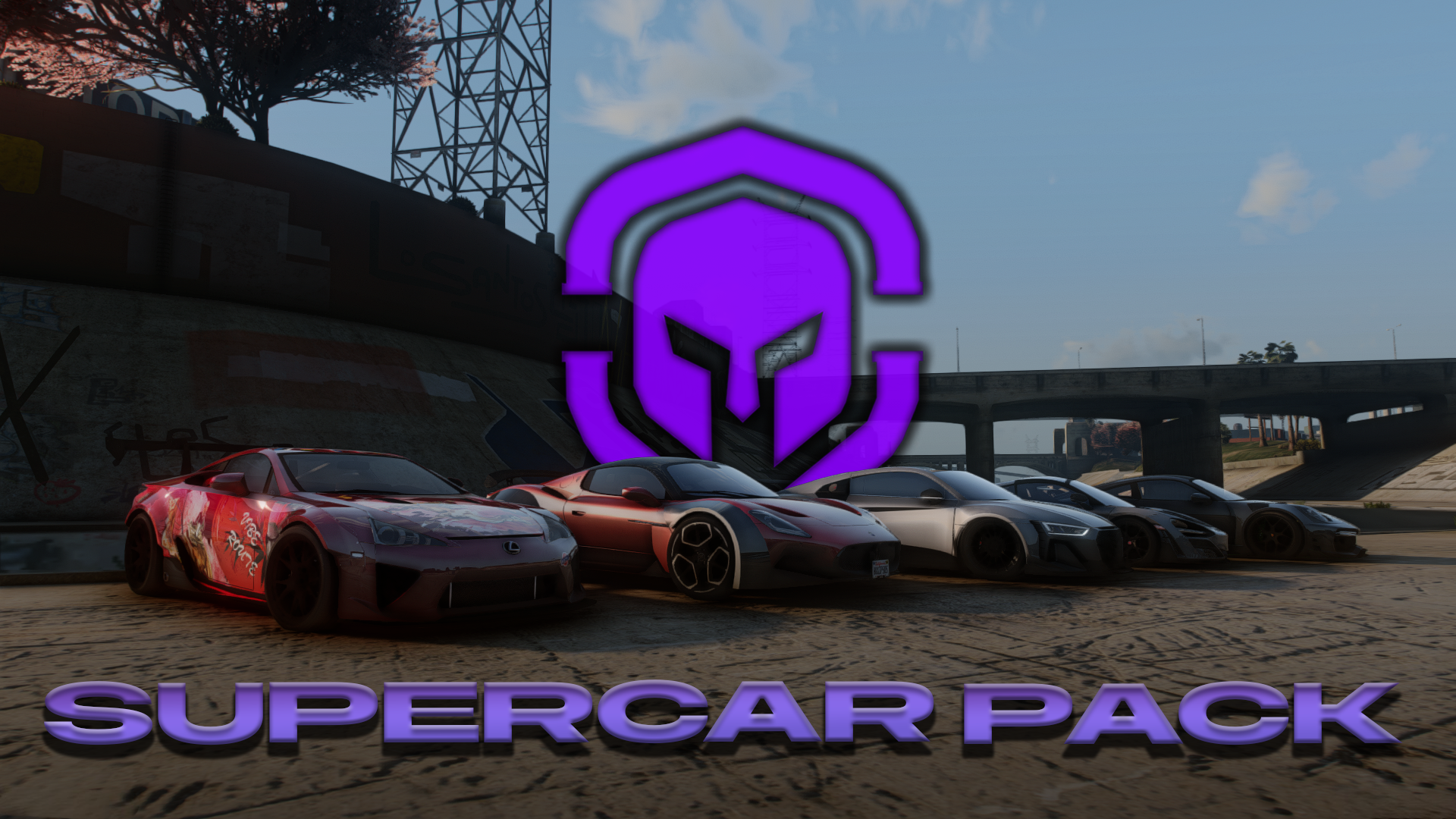 Supercar Pack product banner