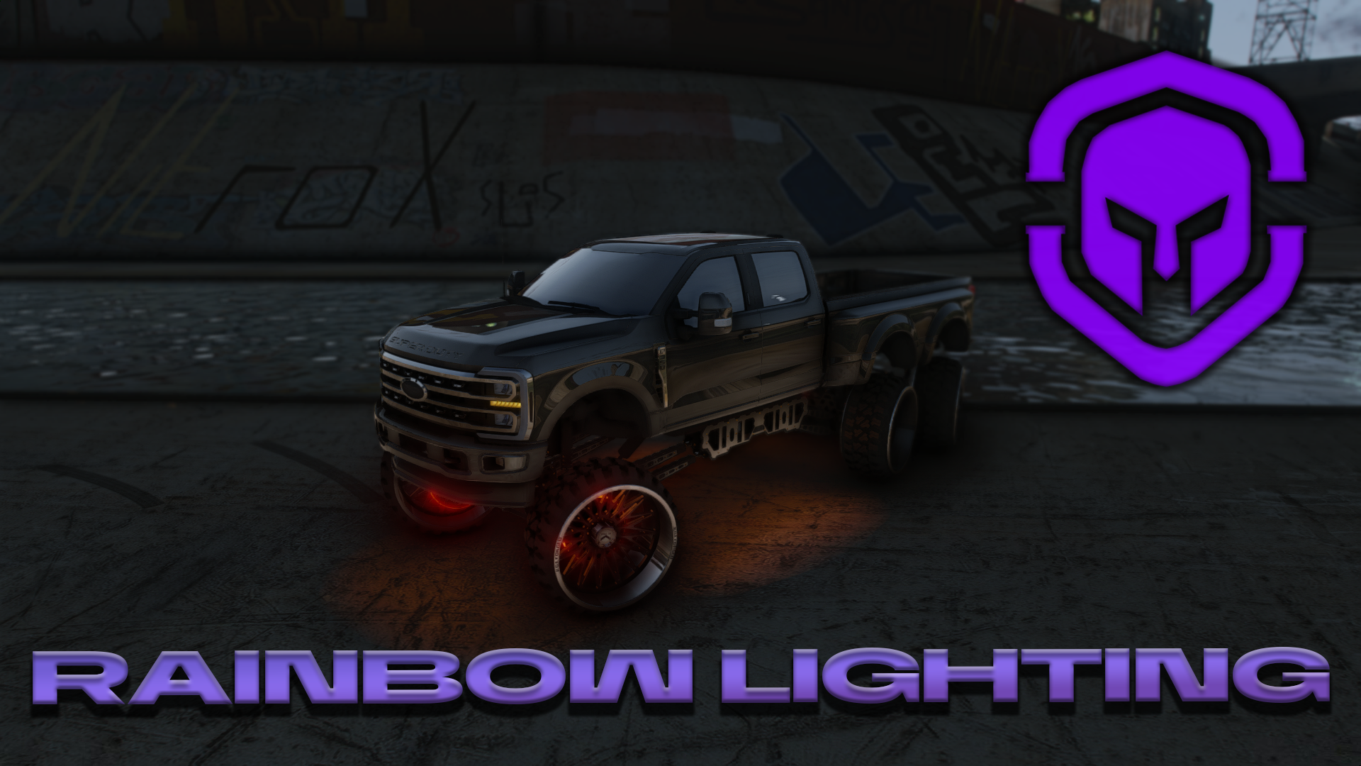 Rainbow Lighting product banner